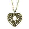 2 Colors 30x30mm Flower Heart Pendant Necklace, Fashion Jewelry Gift For Women Drops Products