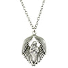 2 Colors 43x27mm Wing Angel Pendant Necklace, Fashion Jewelry Gift For Women Drops Jewellery