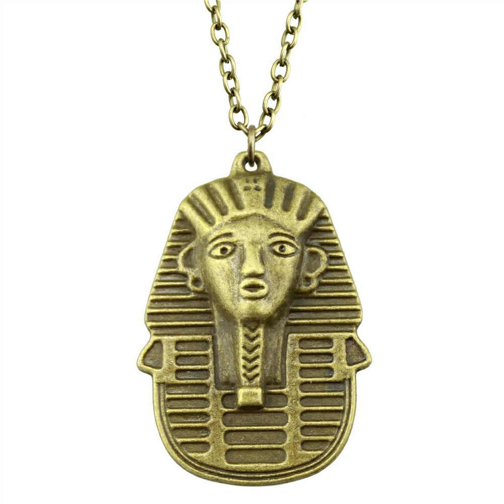 2 Colors 50x35mm Egypt Queen Pendant Necklace, Fashion Jewelry Gift For Women Drops Products