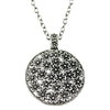 2 Colors 58x45mm Bohemia Flowers Pendant Necklace, Fashion Bohemia Jewelry Gift For Women Drops Suppliers