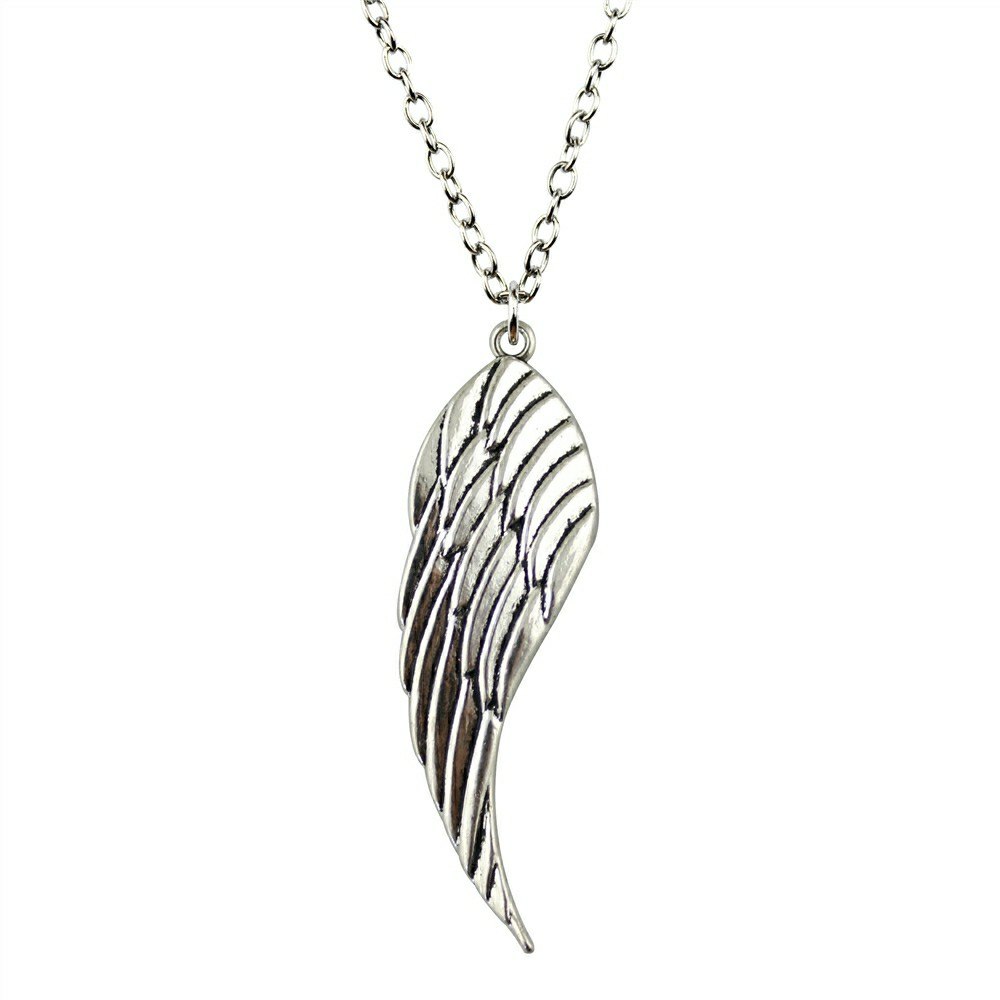52x15mm Wing Pendant Necklace, Fashion Jewelry Gift For Women Vintage Jewelry Dropshipping 2020 New Arrivals