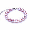 Wedding Pearl Bracelet for Women Jewelry,Real Natural Pearl Bracelets 925 Silver Girl Best Gift Birthd Top Quality