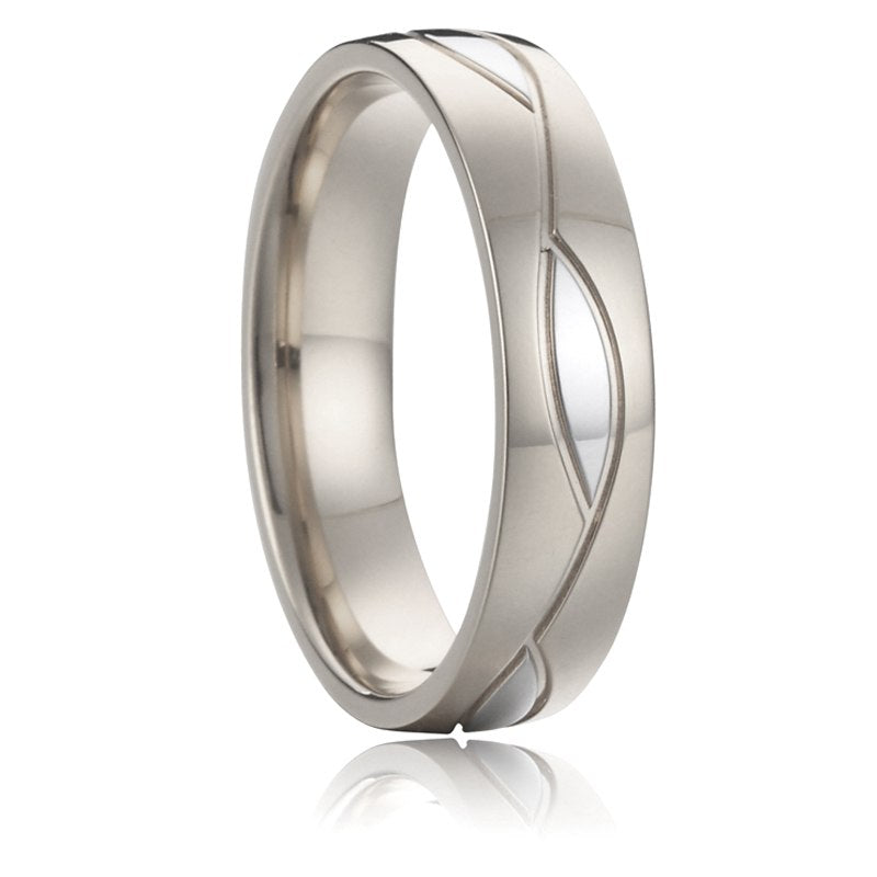 Wedding Rings for men and women proposal wedding band Silver color anillos de plata Bague femme homme couple rings pair