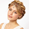 Wedding hair jewelry Hair chain accessory for boho Head ornaments brides jewels beach wedding head piece