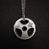 Weight Plate Barbell Dumbbell Pendant Weightlifting Bodybuilding Fitness Crossfit Gym Exercise Necklace Mygrillz