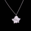 Wenushoushi white color art Baroque angel necklaces women angels necklaces man resin material stainless chains di080