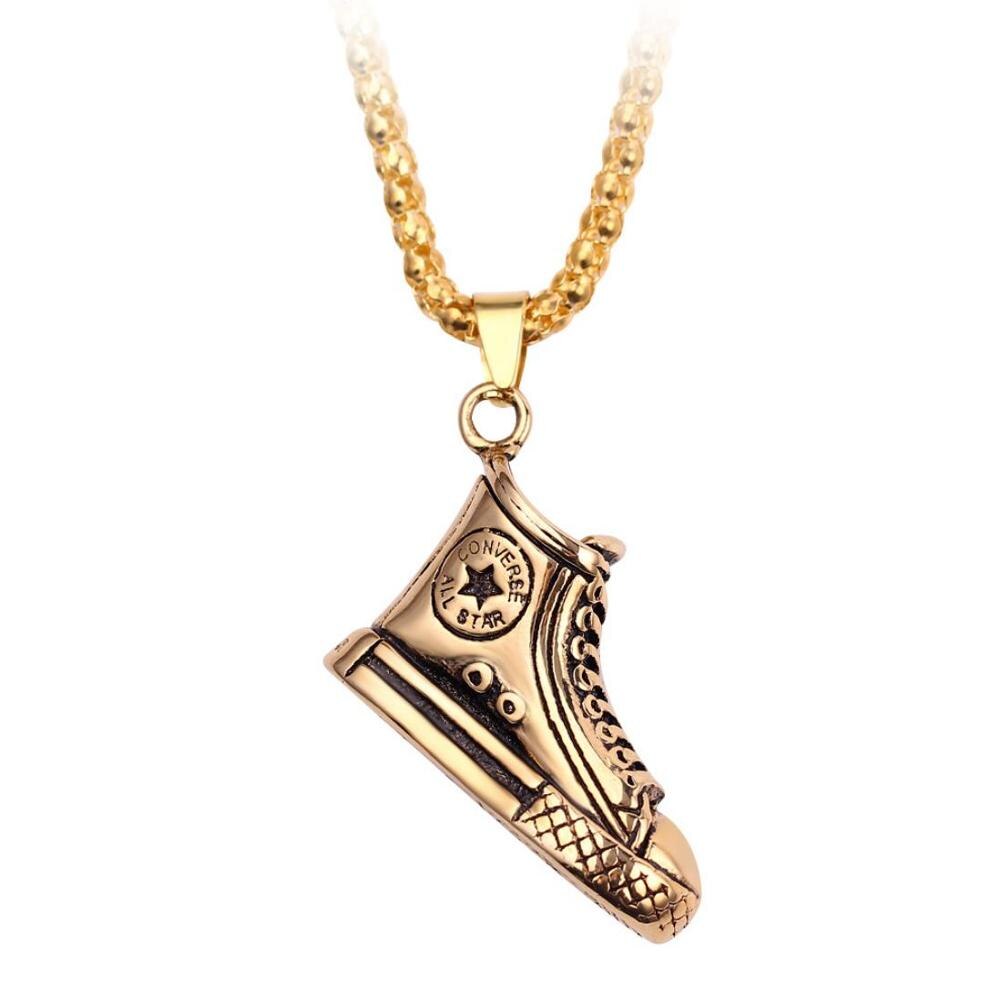 Western Vintage Stylish Men Women Trendy Necklace Environmental Souvenir Canvas Alloy Long Pendant Necklace