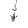 Whale Pendant Necklace for Mens and Womens Personality Charm Long Chain Cool Trendy Hip Hop Jewelry Gift