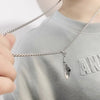 Whale Pendant Necklace for Mens and Womens Personality Charm Long Chain Cool Trendy Hip Hop Jewelry Gift