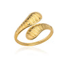 Whale Tail Rings for Women Open Adjustable Stainless Steel Ring 2023 Trend Lucky Happiness Aesthetic Wedding Jewelry anillos