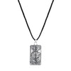Wheel Of FortuneTarot Card Women Men Necklace Divination Pendant Pagan Fortune Teller Lucky Jewelry Viking Vintage Necklace