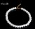 White Imitation Pearl Choker Necklace Women Charm Simple Jewelry 4/6/8/10MM beads