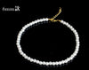 White Imitation Pearl Choker Necklace Women Charm Simple Jewelry 4/6/8/10MM beads