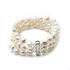 White real black pearl bracelet women,multilayer natural pearl bracelet jewelry daughter girl best gift birthday