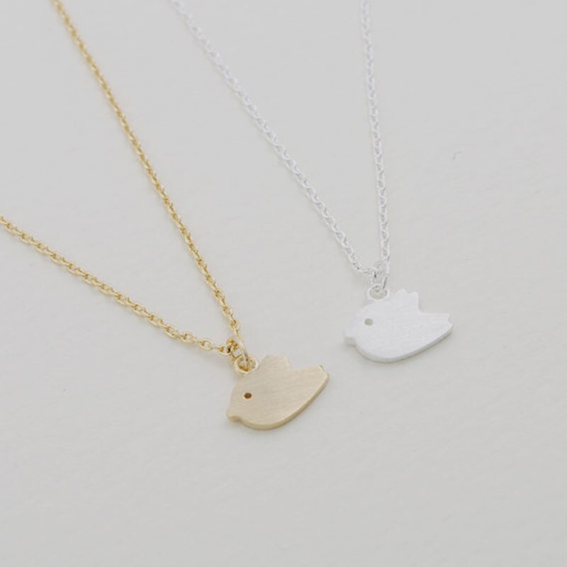 10Pc Metal Pendant Delicate Bird Little Sparrow Necklaces&Pendants Kids Sweet Girls Gift