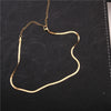 10pcs/lot Gold Plated Punk Girl Stainless Steel Snake Choker Chain Necklace Not Fade Easily