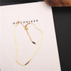 10pcs/lot Gold Plated Punk Girl Stainless Steel Snake Choker Chain Necklace Not Fade Easily