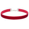 12pc/lot Cute Girls Colorful Velvet Strip Choker Necklace Women Retro Gothic Collar Necklace Female Party Friends Gift