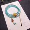 Wholesale 4mm beads Natural Amazonite Bracelet with Natural Baltic Amber Red Agate Women Fashion Jewelry