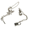 5 Sets NANA Oosaki Nana Honjo Ren Couple Necklace Japanese Anime Zinc Alloy Neck Accessories for Lovers' Jewelry Gift