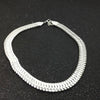 5 wide snake bone chain alloy necklace ladies men's sports and leisure jewelry gifts 2021 summer 2 colors