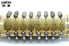 Wholesale 8pcs Zodiac Nature Stone Bouddha Bracelet Citrine Men Women Lucky Jewerly Round Beads Crystals Best Gift
