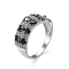 Wholesale Beautiful Simple Jewelry 8 Colors Crystal from Swarovski Ring with Zircon Fit Women and Man Wedding or party