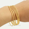 Wholesale / Gold Color Ethiopian bangle bracelet bangle African Women jewelry Gold Dubai big circle bangles