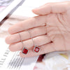 925 Stamp Silver Color Pearl Earrings Zircon Earring Women Wedding Fine Jewelry Gift Christmas