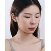 925 Stamp Silver Color Zircon Earrings Mini Umbrella Studs Earring Women Wedding Jewelry Engagement