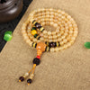 Wholesale Natural Tibetan Antalope Horn 108 Prayer Beads 6mm 8mm Bracelet and Necklace for Men & Women Jewelry