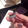 Wholesale New Arrival Plant Trendy Unisex Sale Authentic Crystals From Austrian Fine Jewelry 925 Ring Wedding Ring