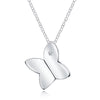Price 925 Sterling Silver Insect Butterfly Small Pendant Necklace For Women Trendy Jewelry Party Gift