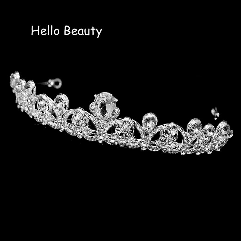 Wholesale Rose Gold Pink Vintage Baroque Queen King Hair Jewelry Pearl Crystal Tiara And Crown Headband For Women Bride Wedding