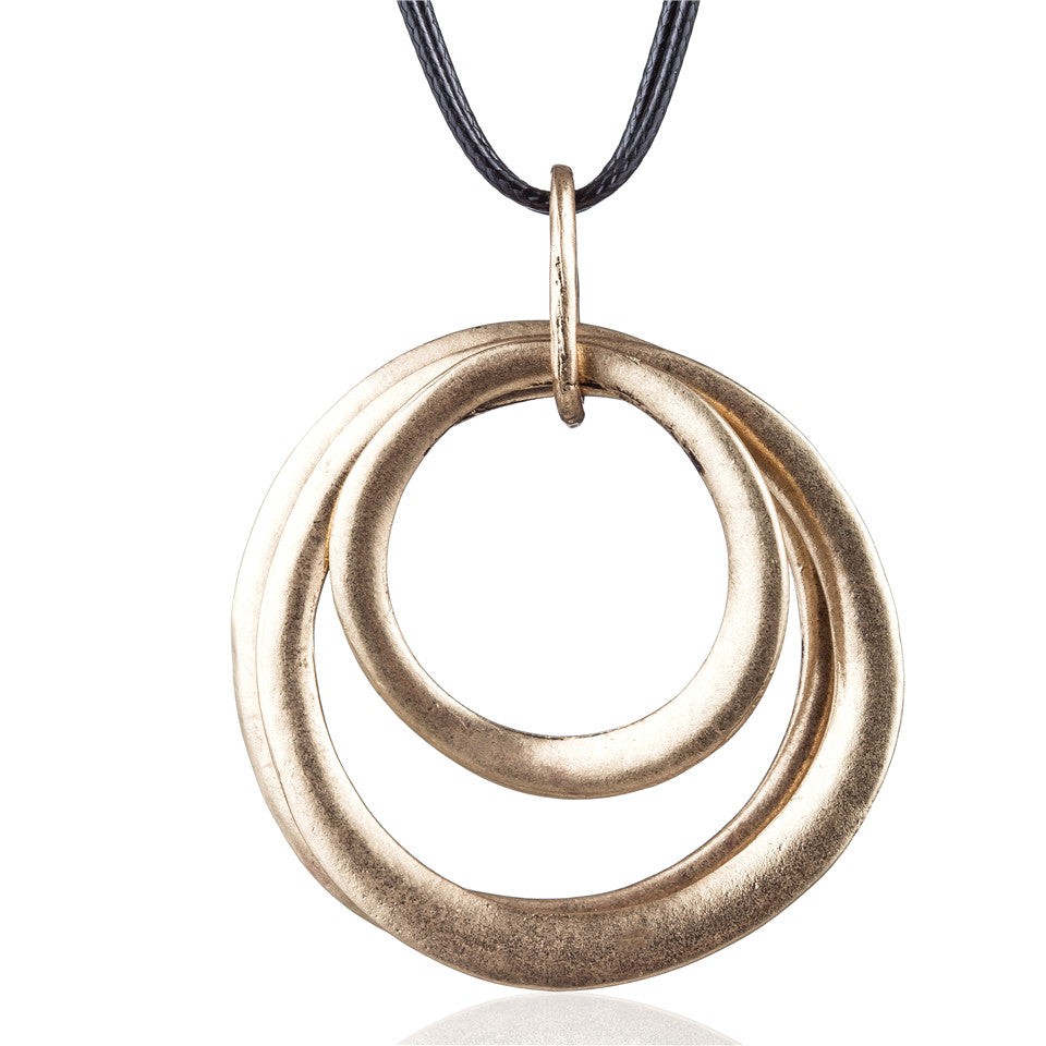 Wholesale Women Jewelry Long Necklaces Vintage Gold Silver necklaces & pendants women collares mujer choker kolye bijoux femme