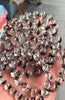 Wholesale prices 100% Natural brown red Crystal Beads Rubellite Bracelet 8-13mm