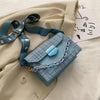 Wide Strap Shoulder Bags for Women 2022 Designer Lady Handbags and Purses Chain Messenger Crossbody Bags
