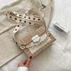 Wide Strap Shoulder Bags for Women 2022 Designer Lady Handbags and Purses Chain Messenger Crossbody Bags