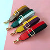 Wider and thicker bag replacement shoulder strap cross shoulder strap accessories shoulder strap color stripe belt