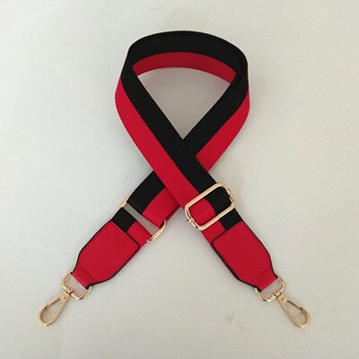 Wider and thicker bag replacement shoulder strap cross shoulder strap accessories shoulder strap color stripe belt