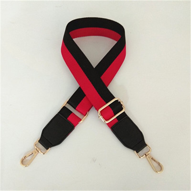 Wider and thicker bag replacement shoulder strap cross shoulder strap accessories shoulder strap color stripe belt