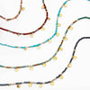 Wild & Free Stainless Steel Necklace Five Colors Beaded Necklace  Women Chain Necklace Round Trendy Bohemian Jewelry Women
