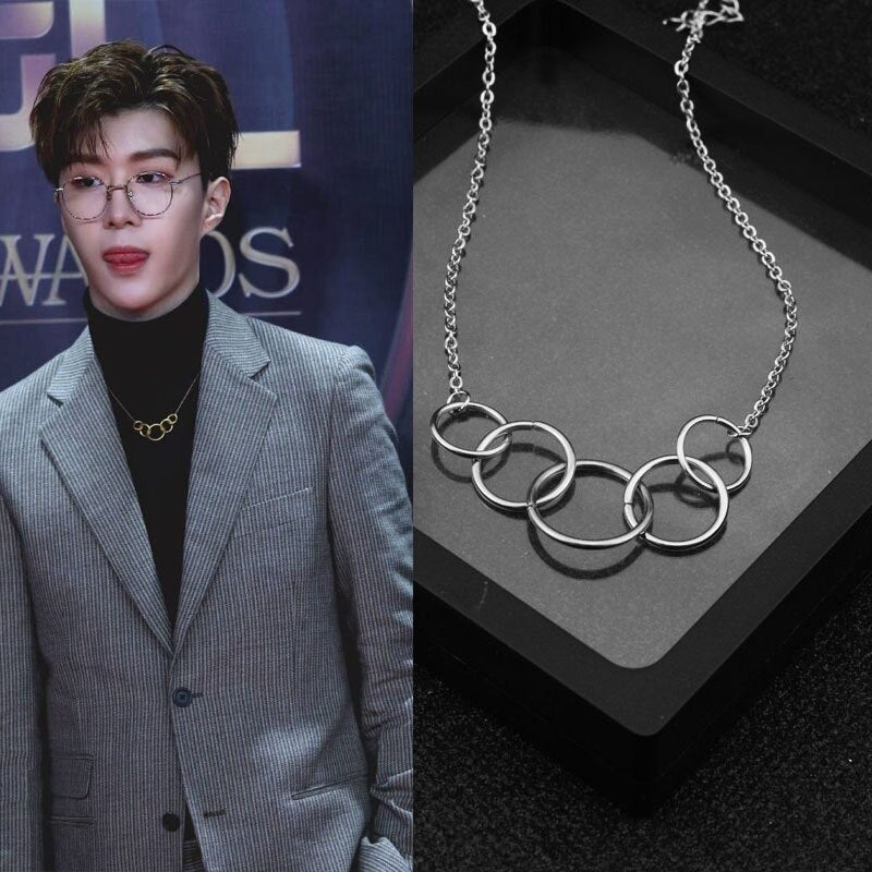 Wild summer titanium steel necklace necklace men and women influx ins with the metal cold and trendy trend personality necklac