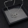 Wild summer titanium steel necklace necklace men and women influx ins with the metal cold and trendy trend personality necklac