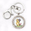 Winnie the Pooh Necklaces & Pendants Winnie The Pooh and Piglet Jewelry Handmade glass dome pendant