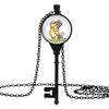 Winnie the Pooh Necklaces & Pendants Winnie The Pooh and Piglet Jewelry Handmade glass dome pendant