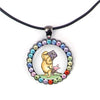 Winnie the Pooh Necklaces & Pendants Winnie The Pooh and Piglet Jewelry Handmade glass dome pendant