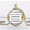 Winnie the Pooh Necklaces & Pendants Winnie The Pooh and Piglet Jewelry Handmade glass dome pendant