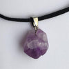 Witch Purple Stone Choker Crystal Pendant Suede Lilac Black Witcher Wedding Punk Gorgeous Jewelry Women Gift Necklace