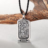 Women Anubis Pendant Necklace Ancient Egypt Religious Jewelry Egyptian Hieroglyphs Awesome Men Necklace Egypt Charm
